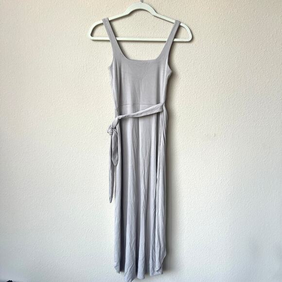 Aritzia Wilfred Saturn Midi Dress in Moon Dust Grey Size XS - Picture 3 of 6